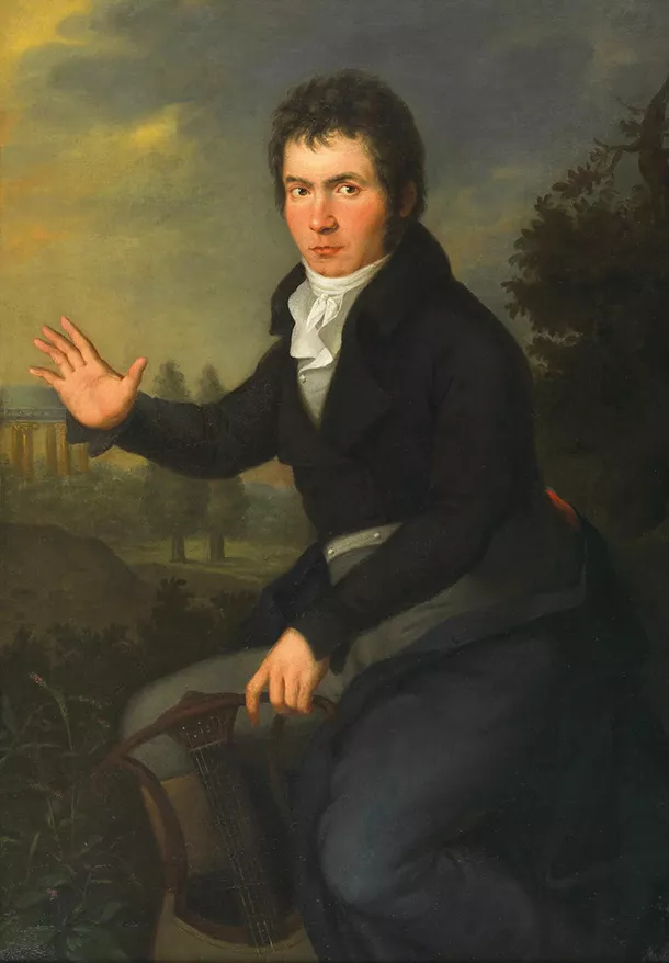 schubert beethoven rencontre